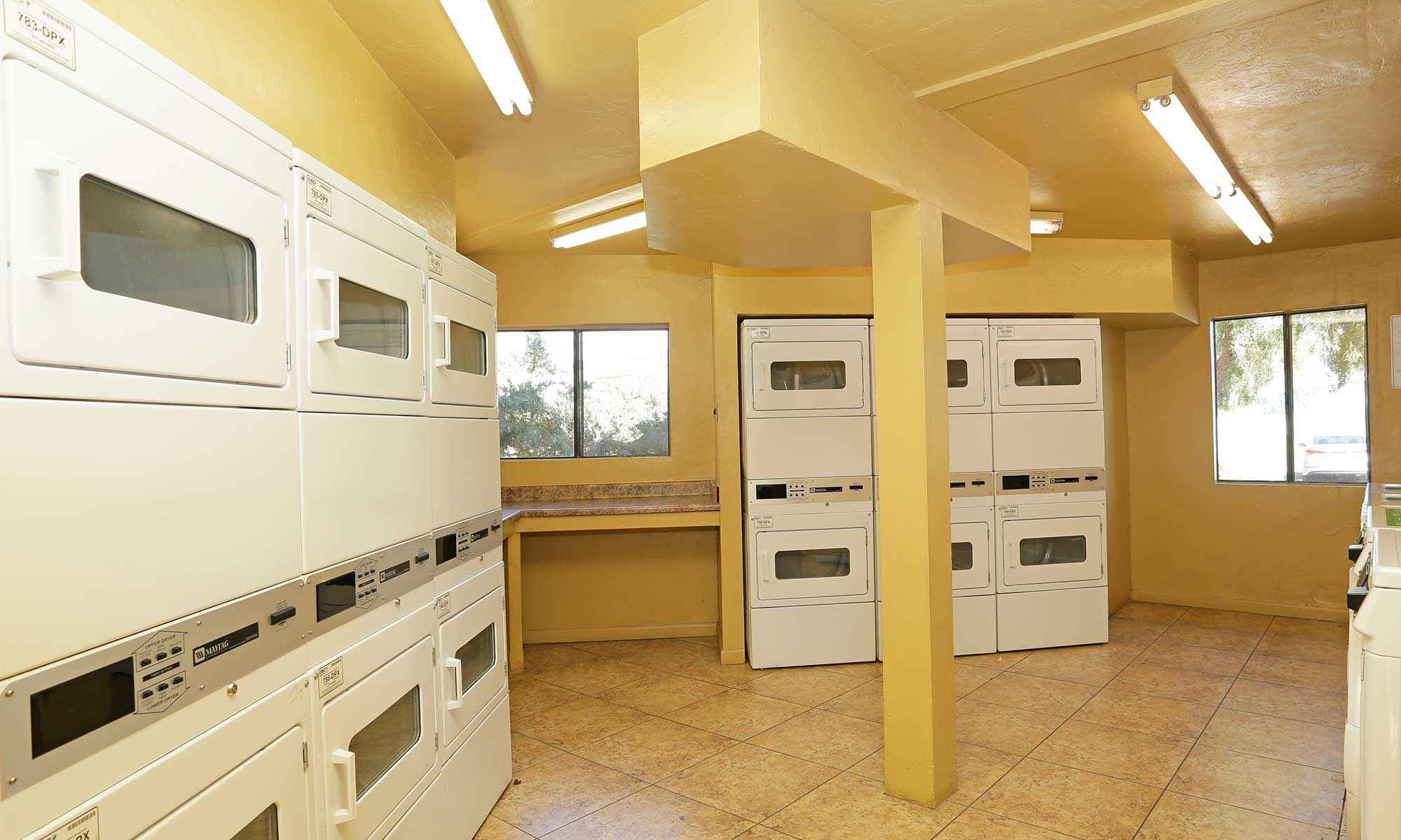 community laundry room
