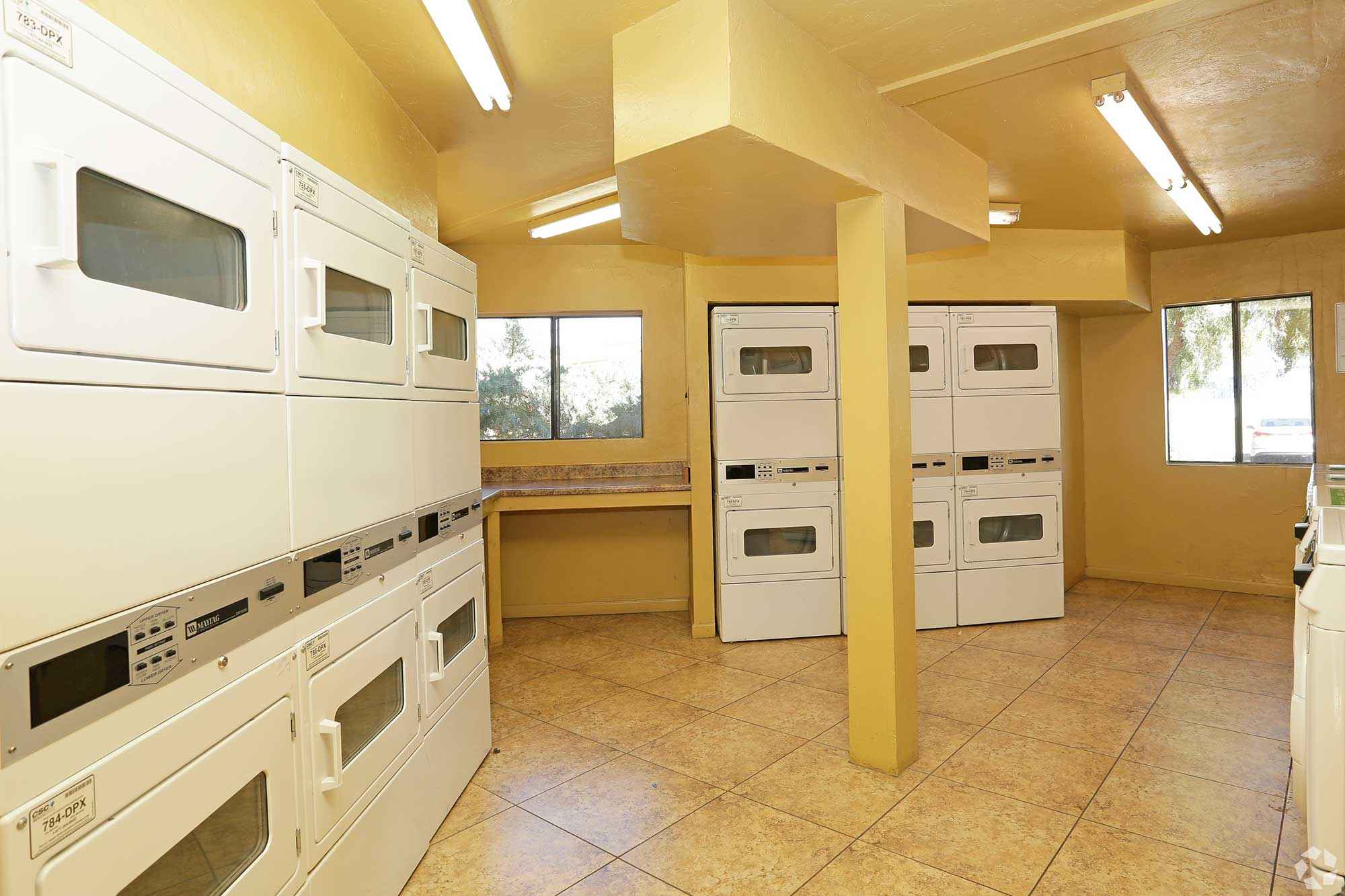 community laundry room