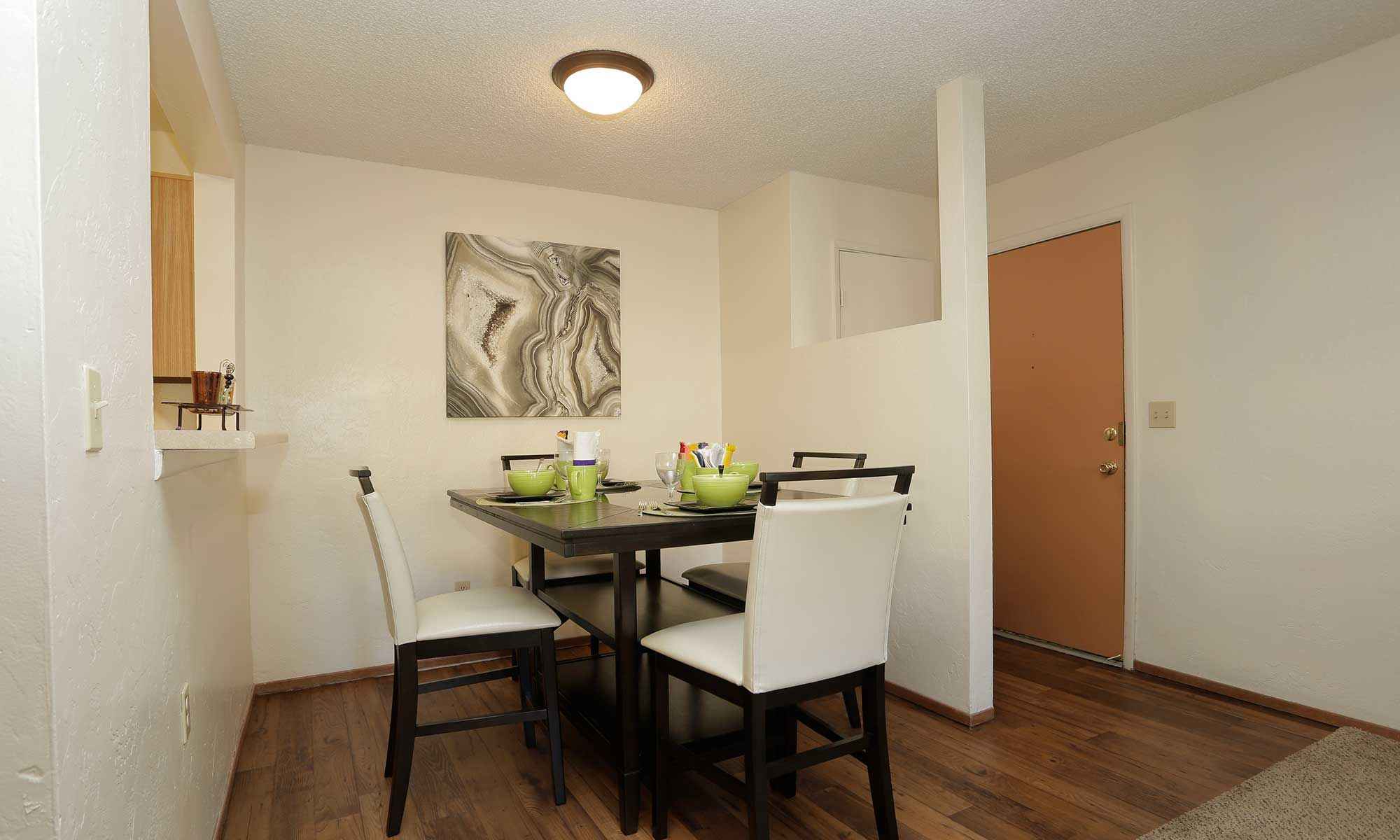 interior dining area