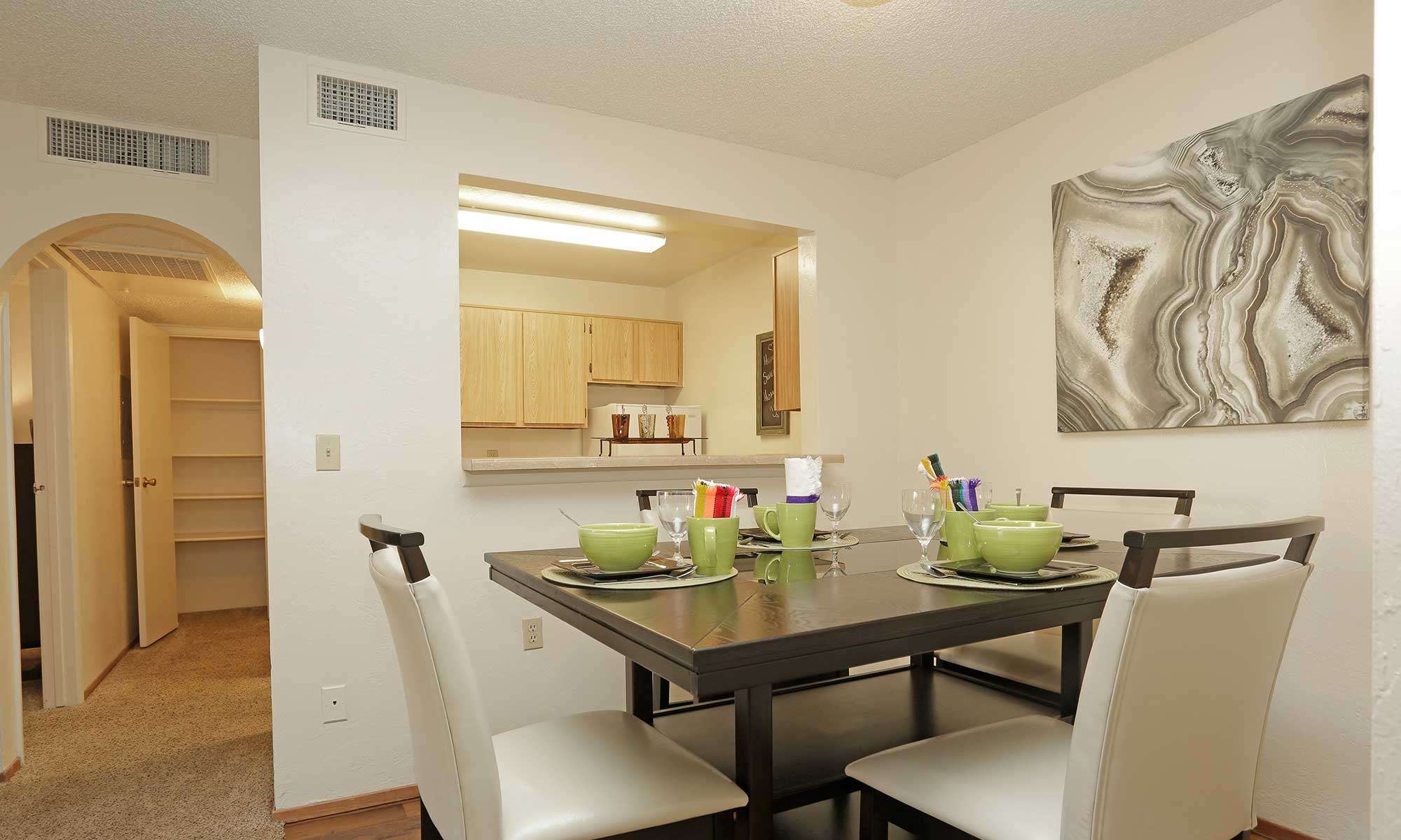 Silverado Apartments Apartment Livingroom Kitchen Dining Area