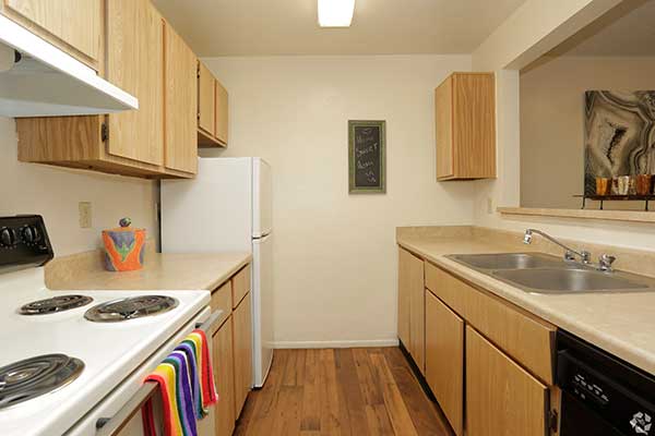 silverado apartment interior kitchen